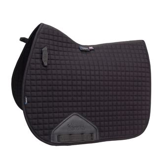 Shires Arma Deluxe Cotton Saddlecloth (Black)