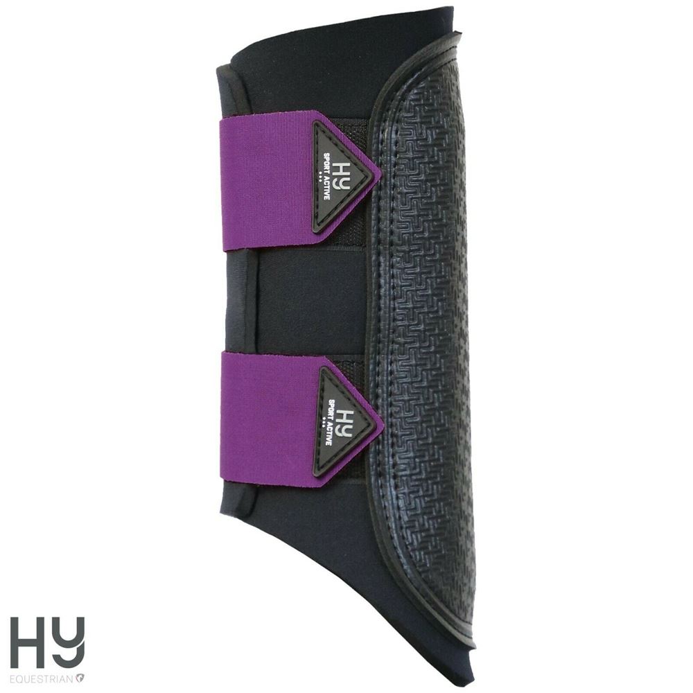 Hy Sport Active Brushing Boots (Amethyst Purple)