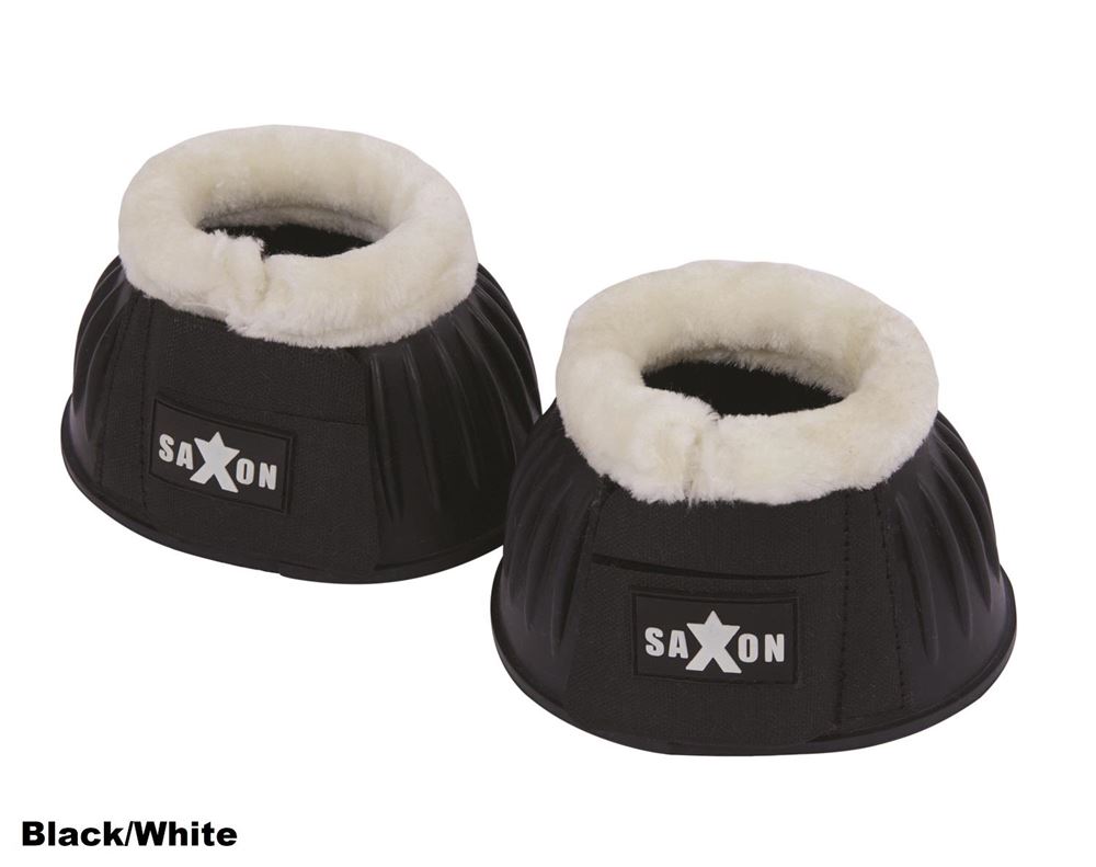 Saxon Fleece Trim Rubber Bell Boot
