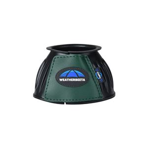 Weatherbeeta Tough-Tec Prime Rubber Bell Boots (Black/Forest Green)