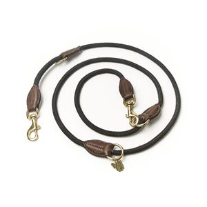 **barcodes** Shires Digby & Fox Fine Rope Training Lead (Black)