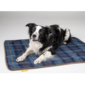 Shires Digby & Fox Tweed Dog Blanket - Small (Navy Tweed)