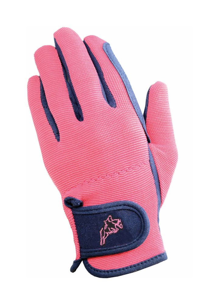 Hy5 Children's Every Day Two Tone Riding Gloves