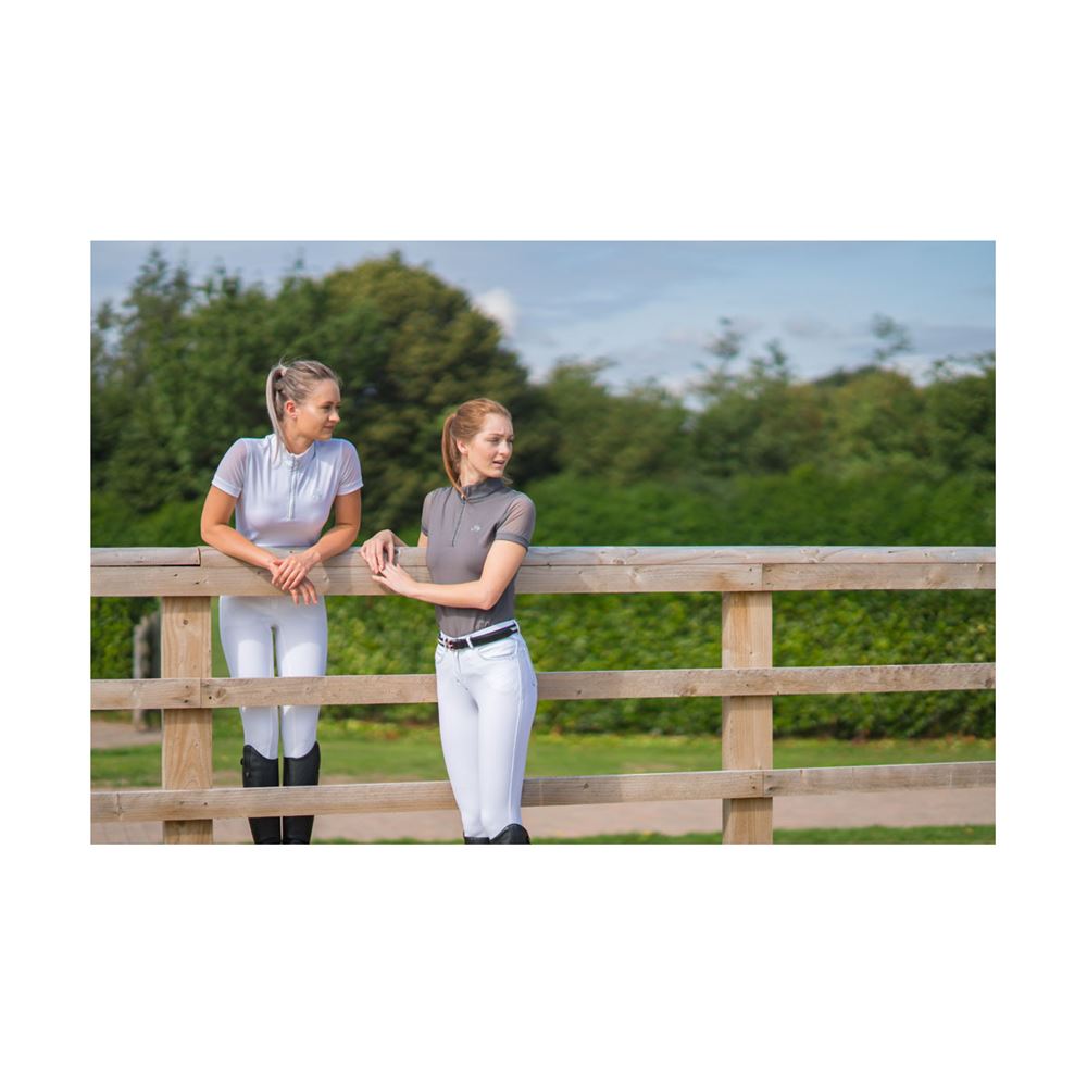 HyFASHION Maddie Mesh Sleeved Ladies Show Shirt