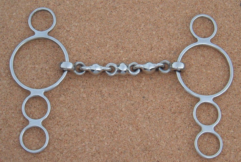 4 Ring Continental Waterford Snaffle