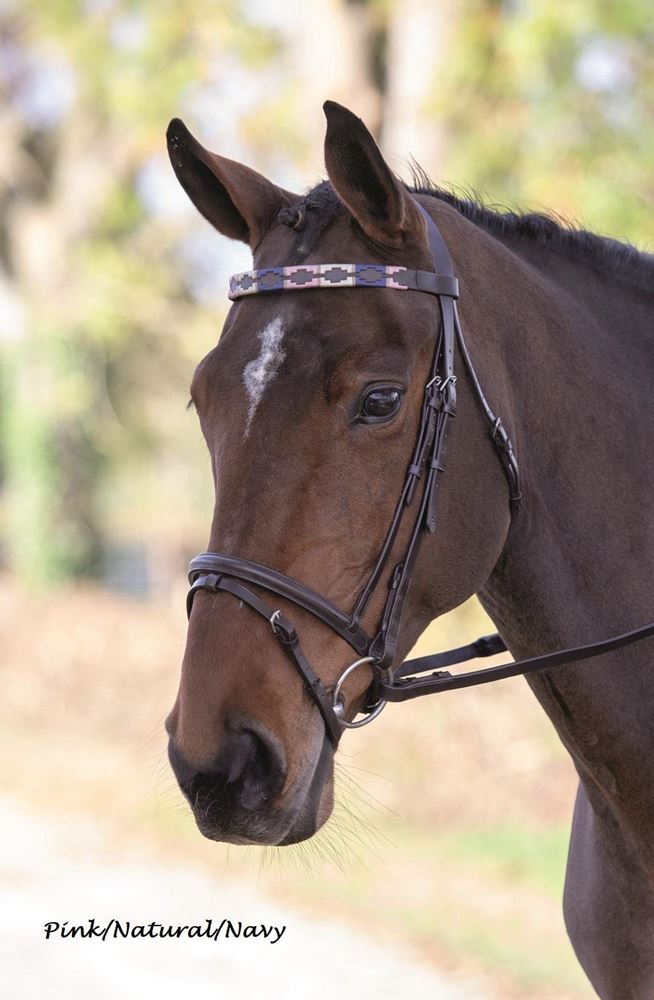 Shires Blenheim Leather Polo Browband