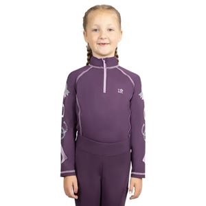 Giddy Up Gymkhana Base Layer by Little Rider (Purple)