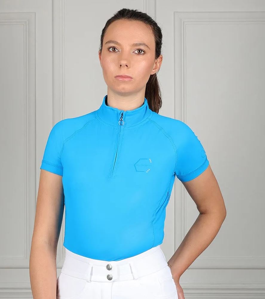 Coldstream Midlem Short Sleeve Base Layer (Cobalt Blue)