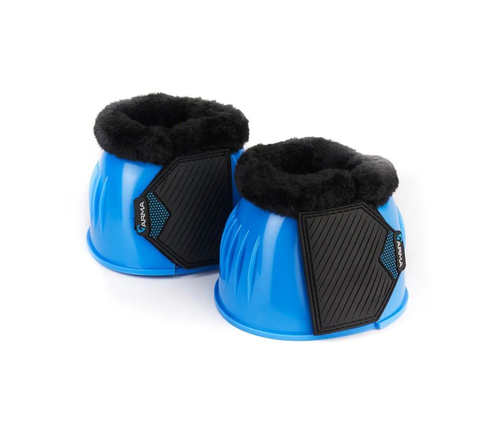 Shires ARMA Comfort Gloss Over Reach Boots (Blue)
