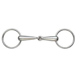 Shires Hollow Mouth Loose Ring Snaffle