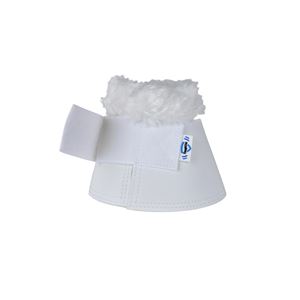 Weatherbeeta Tough-Tec Fleece Trim Bell Boot (White)
