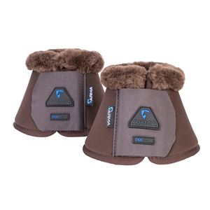 Shires ARMA NX-MAX SupaFleece Over Reach Boots (Brown)