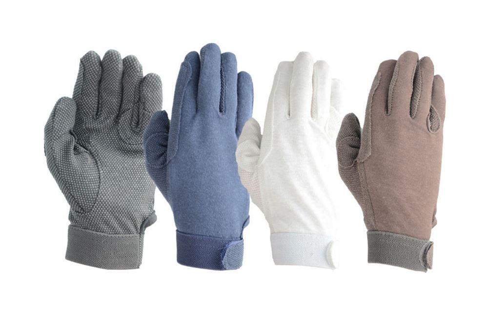 Hy5 Cotton Pimple Palm Gloves