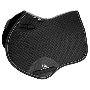 Hy Sport Active Close Contact Saddle Pad (Black)