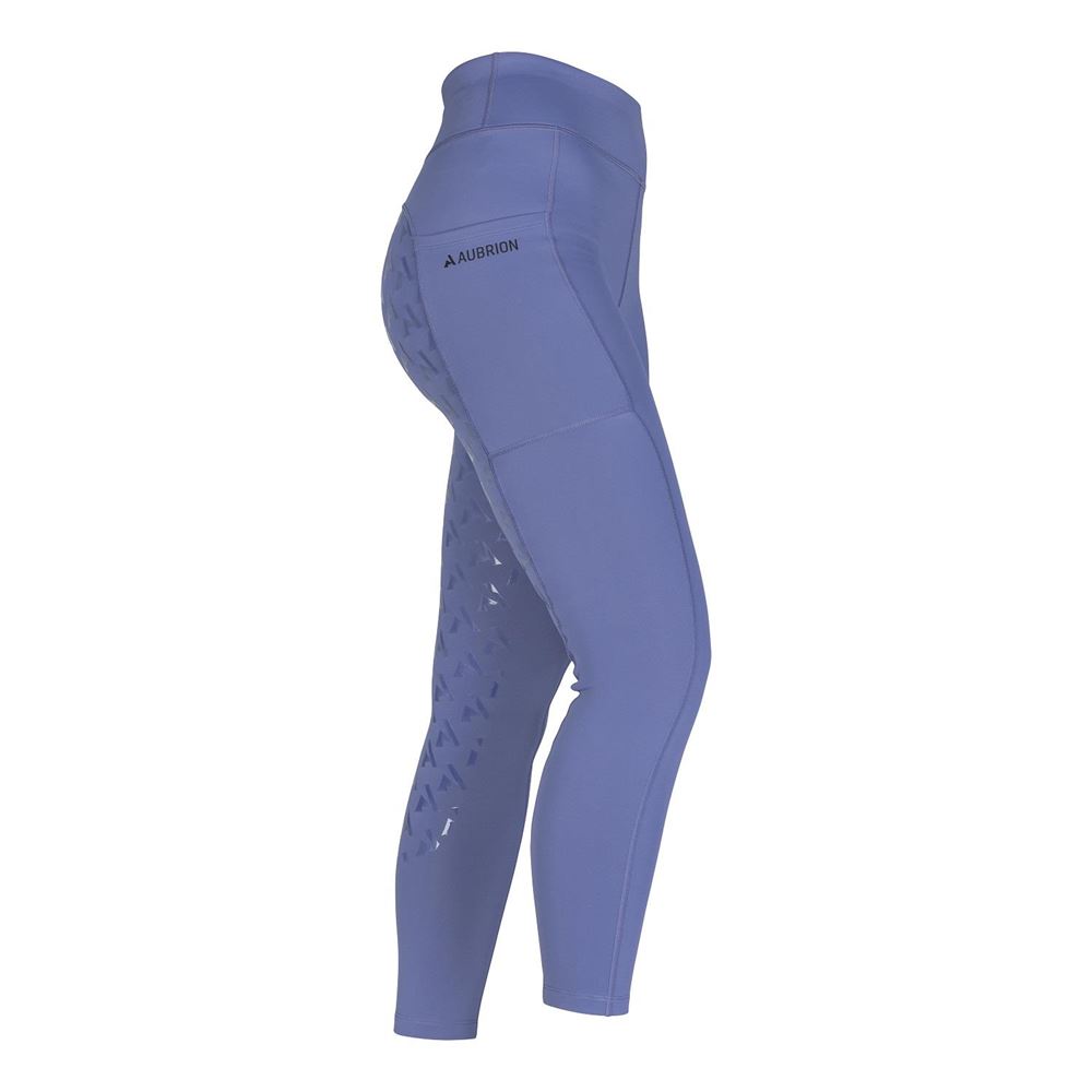 Shires Aubrion React Winter Riding Tights (Sky)