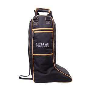 Supreme Products Pro Groom Riding Boot Bag (Black/Gold)