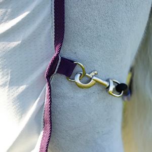 Hy Equestrian DefenceX Shield Sport Air Cooler Rug (Grey/Purple)