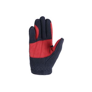 Riding Star Collection Fleece Riding Gloves by Little Rider (Navy/Burgundy)
