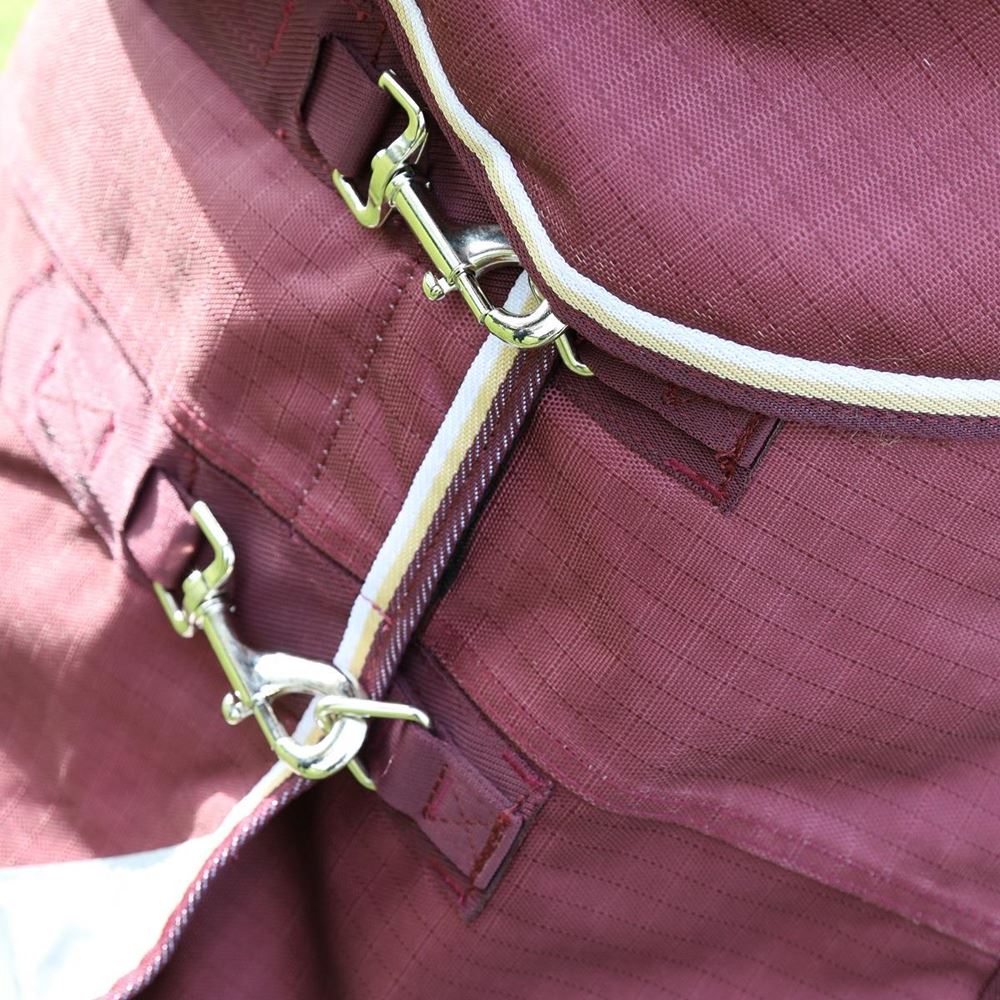 Shires Highlander Plus 100 Turnout Rug (Maroon)