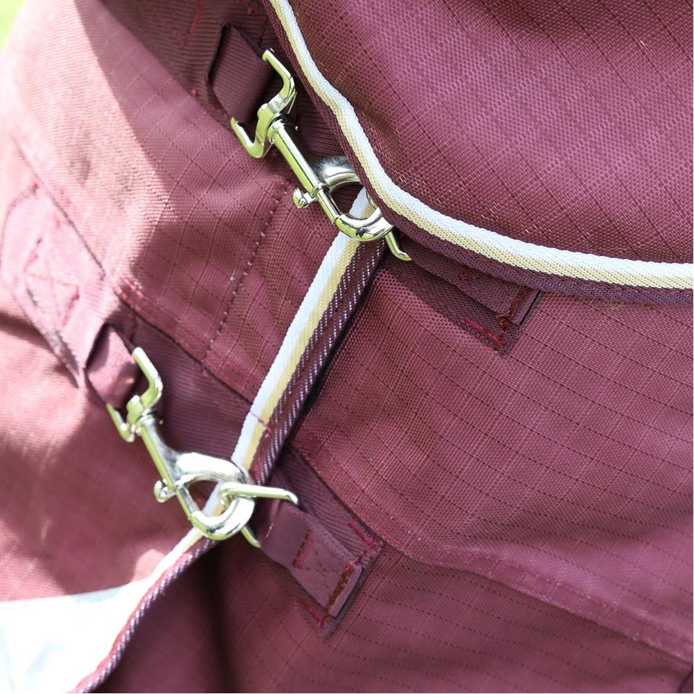 Shires Highlander Plus 100 Turnout Rug (Maroon)