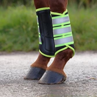 Shires Arma Equi-Flector Brushing Boots (Yellow)