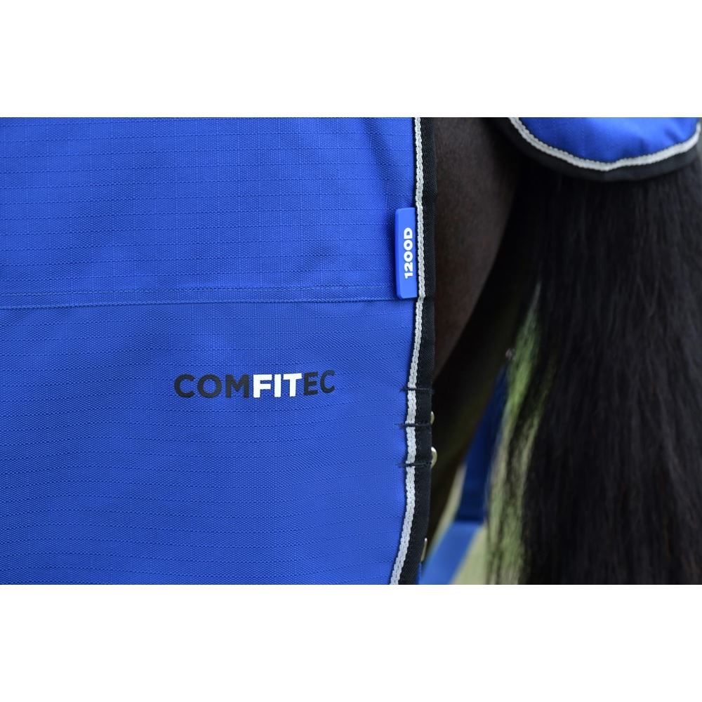 Weatherbeeta Comfitec Essential Turnout Standard Neck - 220g (Cobalt/Black)
