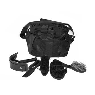 Rhinegold Grooming Bag with Kit (Black)
