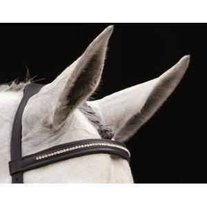 Rambo Micklem Diamante Competition Bridle Bridle Sedgwick English Leather (No reins)