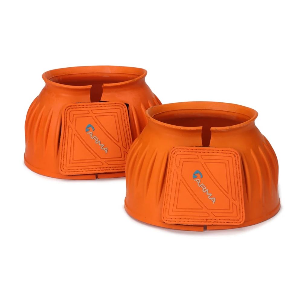 Shires ARMA Touch Close Over Reach Boots (Orange)