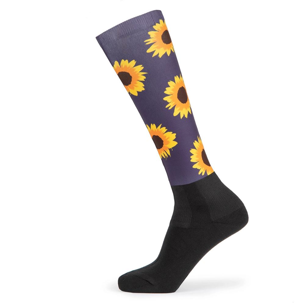 Shires Aubrion Hyde Park Cross Country Socks - Young Rider (Sunflower)