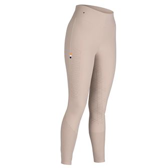 Shires Aubrion Optima Ladies Air Riding Tights (Beige)
