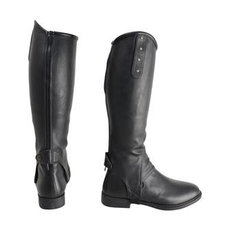Hy Equestrian Faux Leather Diamante Gaiter