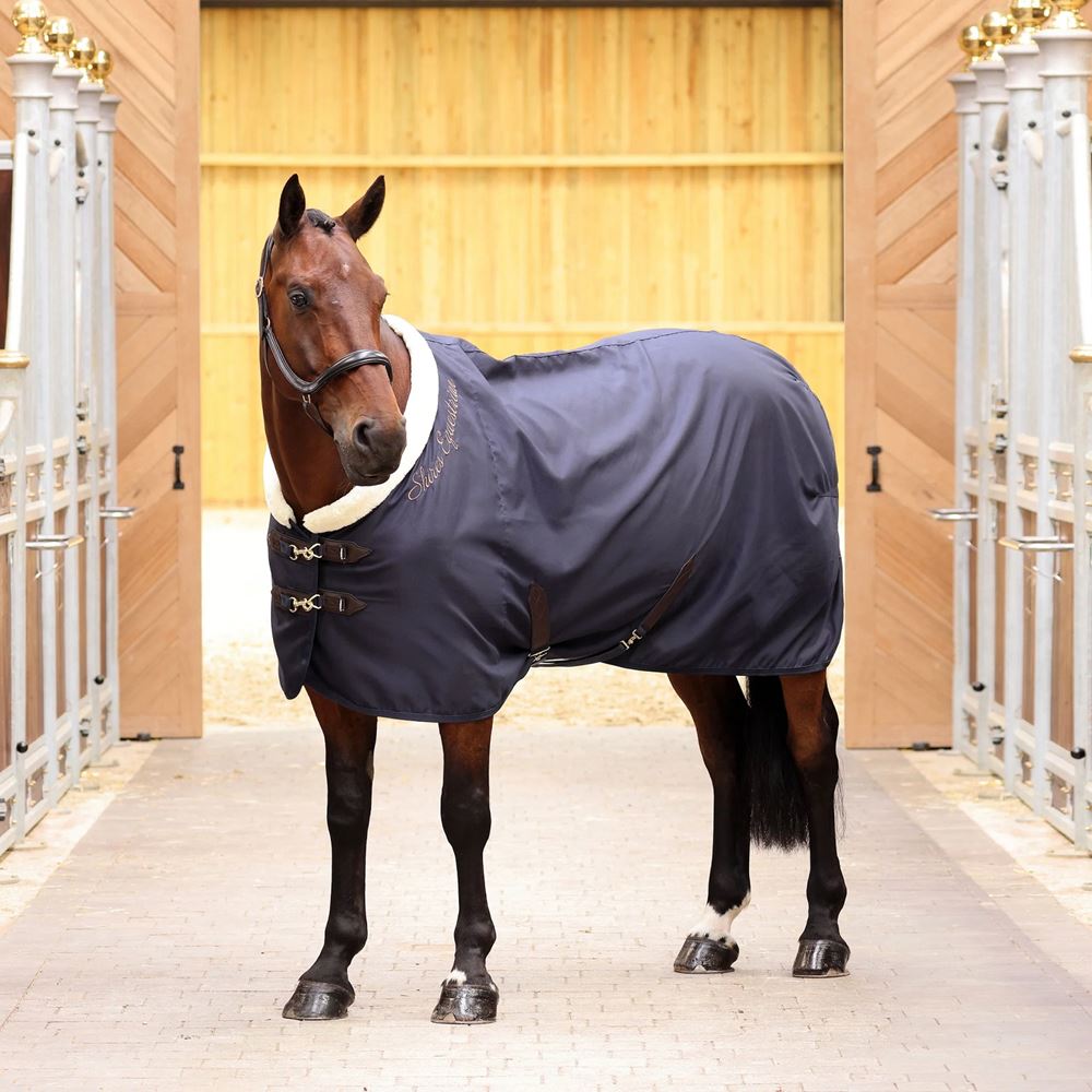 Shires Deluxe Stable Sheet (Navy)