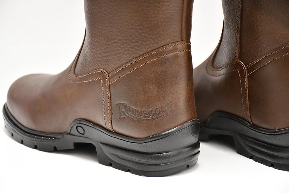 Rhinegold Beaumont Country Boot - Wider Calf Fitting (Brown)
