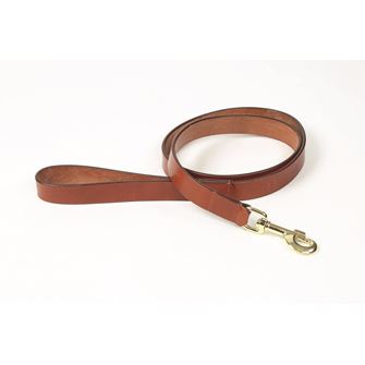 Shires Digby & Fox Flat Leather Dog Lead - Large