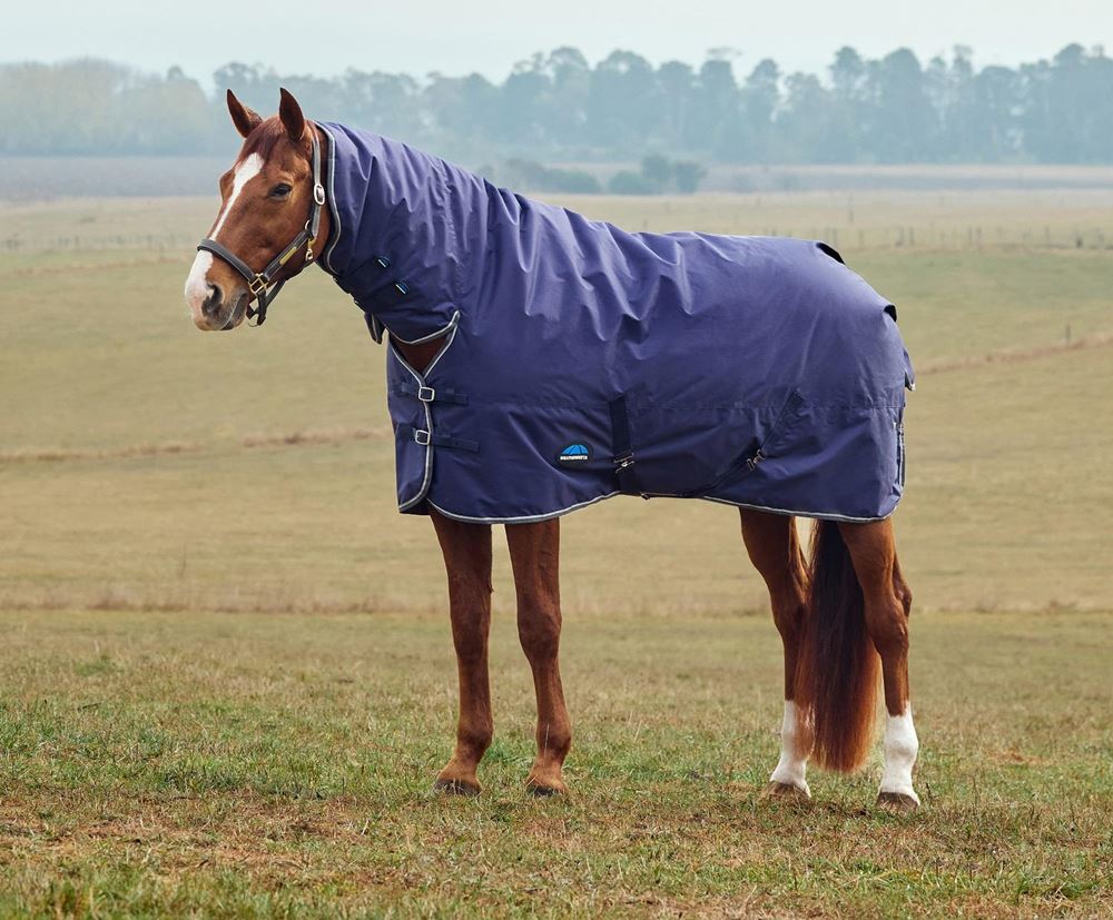 Weatherbeeta Comfitec Tyro Turnout Combo - 360g (Navy/Charcoal)