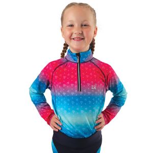 Dazzling Diamond Base Layer by Little Rider (Teal/Pink)