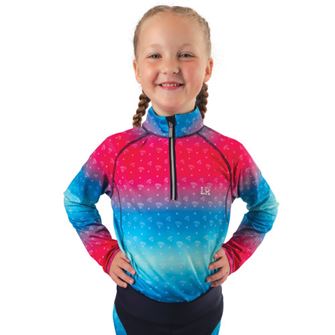 Dazzling Diamond Base Layer by Little Rider (Teal/Pink)