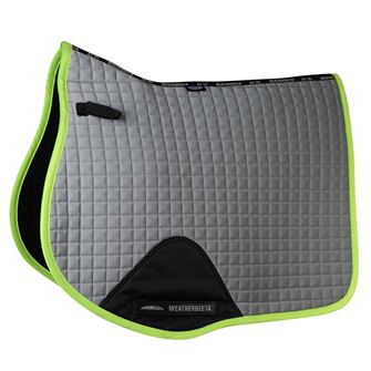 WeatherBeeta Reflective Prime All Purpose Saddle Pad (Silver/Yellow) *Clearance*