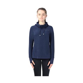 Hy Equestrian Synergy Cowl Neck Top (Navy)