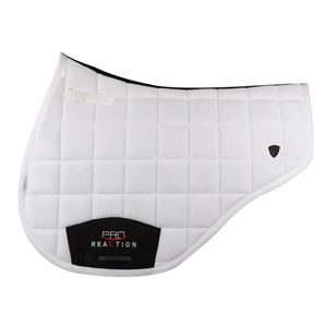 Pro Reaction 3D Mesh Close Contact Saddle Pad by Hy Equestrian (White)