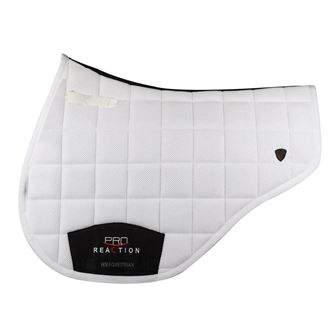 Pro Reaction 3D Mesh Close Contact Saddle Pad by Hy Equestrian (White)