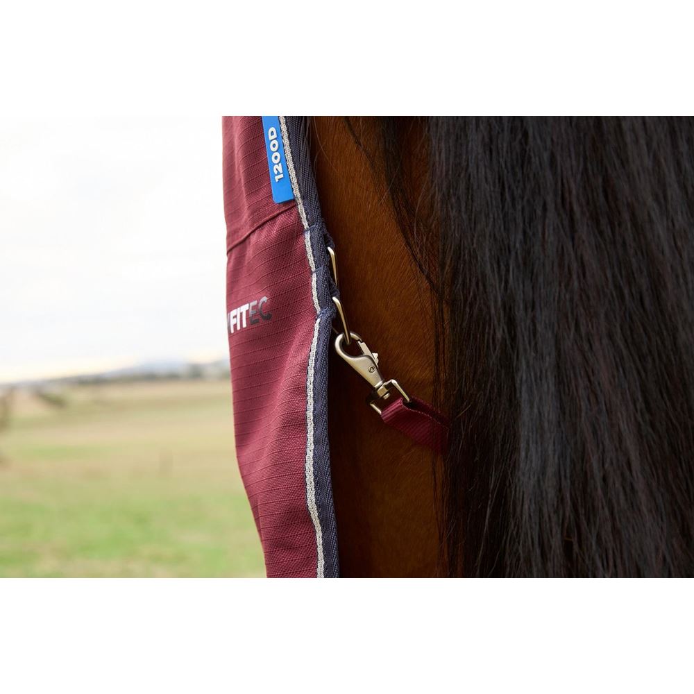 Weatherbeeta Comfitec Prelim Turnout Combo - 220g (Burgundy/Navy)