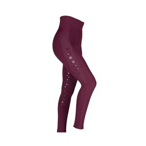 Shires Aubrion Eltar Ladies Riding Tights (Black Cherry)