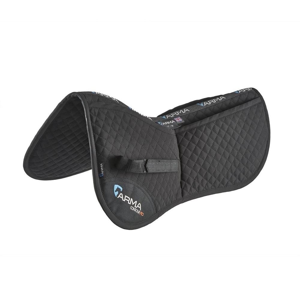 Shires ARMA Corrective Half Pad (Black)