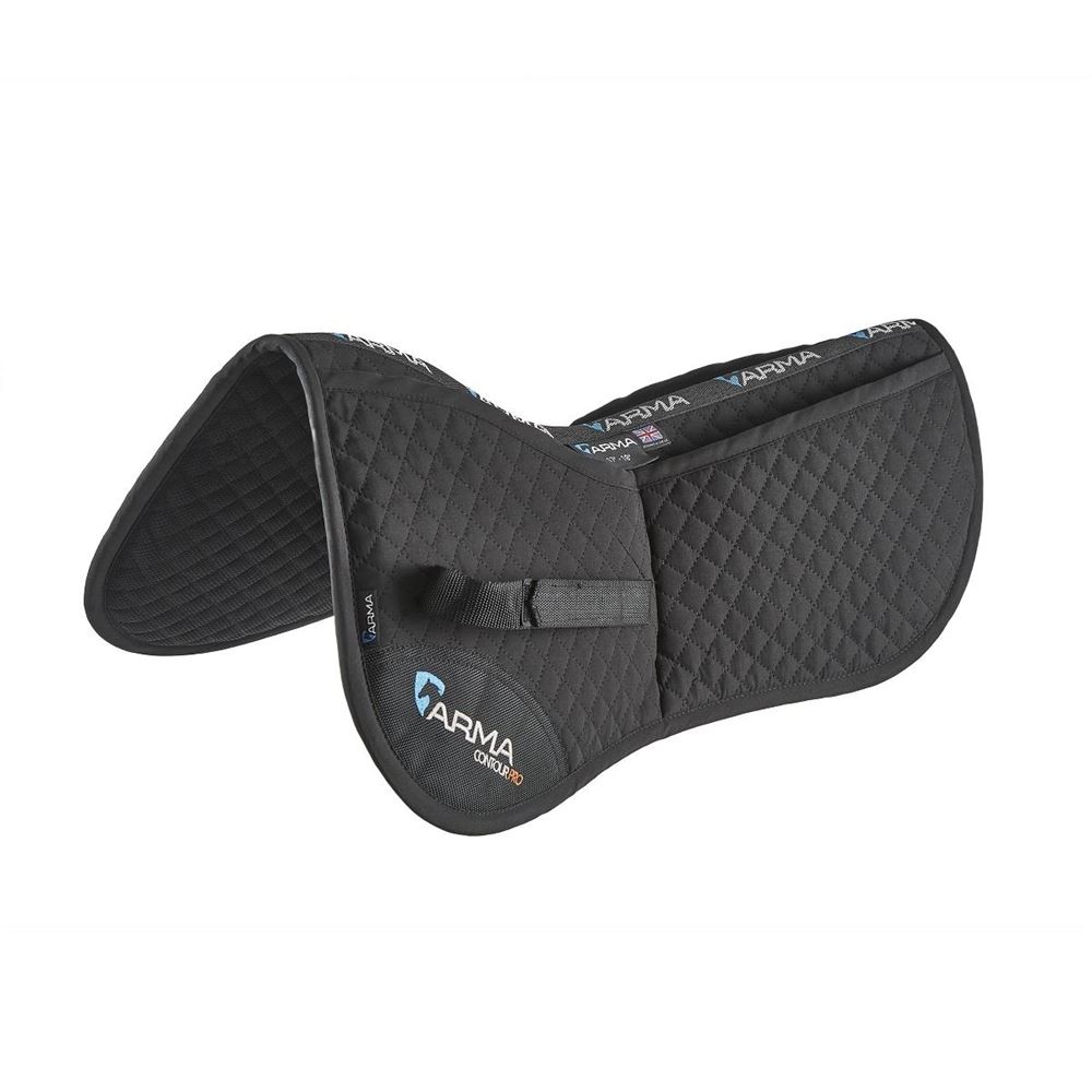 Shires ARMA Corrective Half Pad (Black)