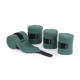 Shires ARMA Fleece Bandages (Green)
