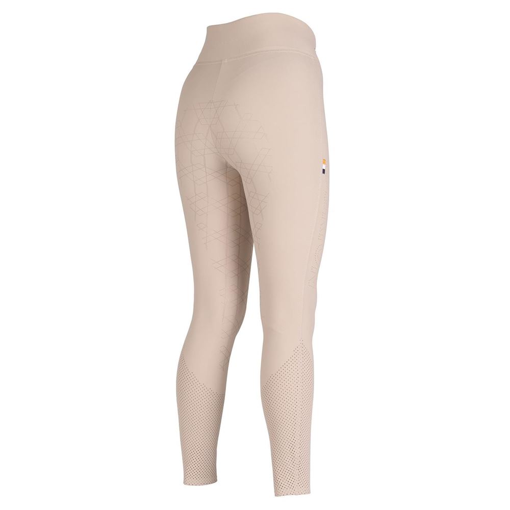 Shires Aubrion Optima Ladies Air Riding Tights (Beige)
