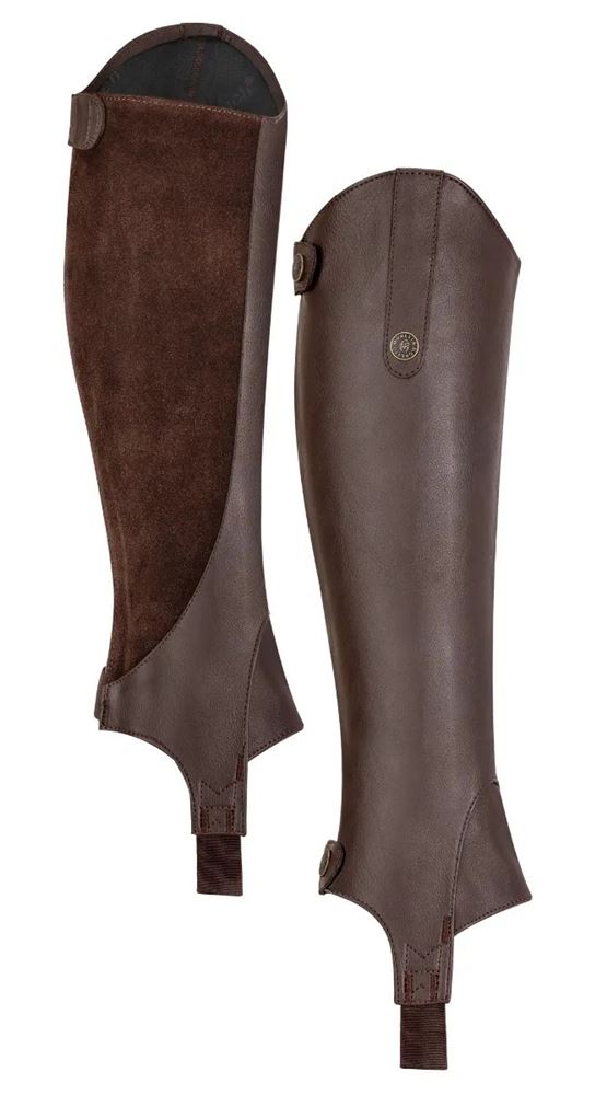 Shires Moretta Adults Synthetic Gaiters (Brown)