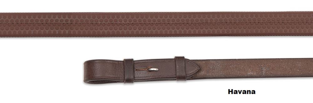 Shires Aviemore Nylon Insert Rubber Grip Reins